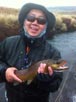 Glo bug brown trout